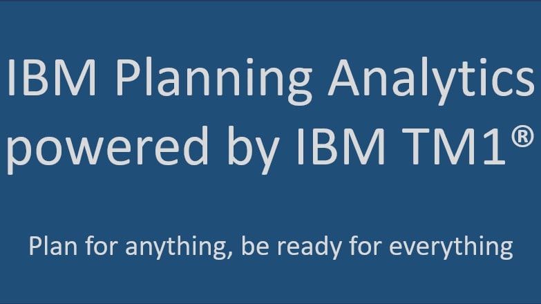 IBM Planning Analytics | Application Consulting Group